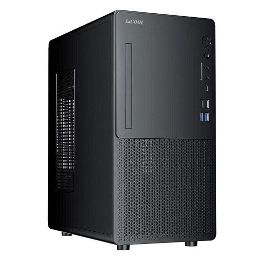 1stCOOL skříň STEP Premium 2 ver.1, micro tower, AU, USB 3.0, bez zdroje, černá