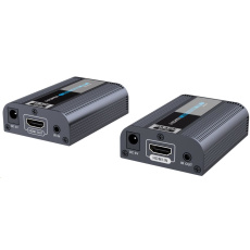 PREMIUMCORD HDMI 2.0 extender 4Kx2K@60Hz na 60m přes jeden kabel Cat6/6a/7 PREMIUMCORD HDMI 2.0 extender 4Kx2K@60Hz na 60m přes jeden kabel Cat6/6a/7