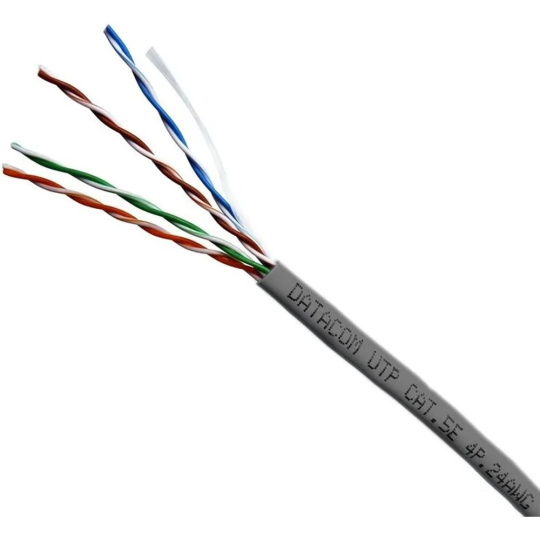 DATACOM UTP kabel 305m šedý