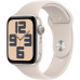 Apple Watch SE (2023) GPS 44mm Hvězdně bílý hliník s hvězdně bílým sportovním řemínkem M/L