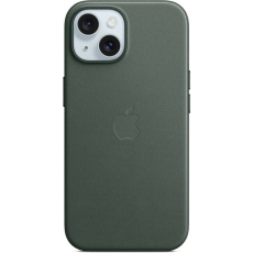Apple kryt z tkaniny FineWoven s MagSafe na iPhone 15 listově zelený