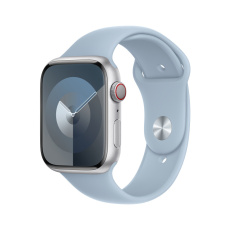 Apple Watch sportovní řemínek 45mm světle modrý S/M