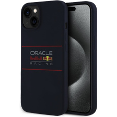 Oracle Red Bull Racing Silicone Horizontal Logo MagSafe kryt iPhone 13 modrý