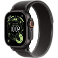 Apple Watch Ultra 3 (2025) 49mm Černý titan s černým/uhlovým trailovým tahem M/L