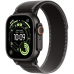Apple Watch Ultra 3 (2025) 49mm Černý titan s černým/uhlovým trailovým tahem M/L