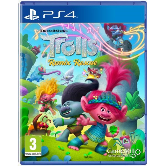 PS4 hra DreamWorks Trolls Remix Rescue