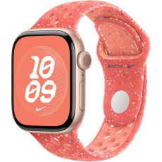 Apple Watch 42/41/40/38mm žhavě oranžový sportovní řemínek Nike M/L