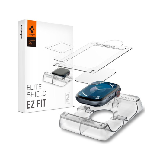 Spigen Eliteshield EZ Fit ochranná fólie Apple Watch Series 10 (42mm) 2 ks