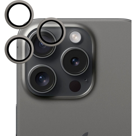 Epico ochrana čoček na kameru iPhone 16 Pro / 16 Pro Max černá