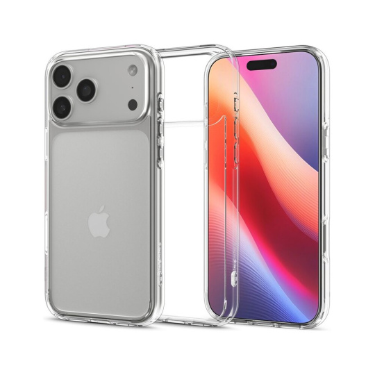 Spigen Ultra Hybrid kryt iPhone 17 Pro crystal clear