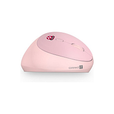 CONNECT IT FOR HEALTH LADIES ergonomická vertikální myš růžová