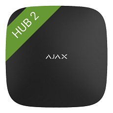 Ajax  Hub 2 (8EU) ASP black (38238)