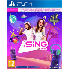 Let’s Sing 2025 + 2 mikrofony (PS4)