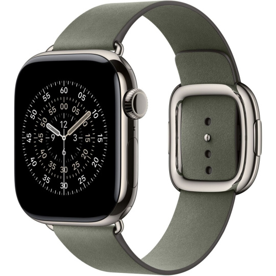 Apple Watch 42/41/40/38mm šalvějově šedý řemínek s moderní přezkou malý