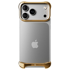 Arc Pulse hliníkový ochranný rám iPhone 17 Pro zlatý