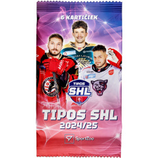 Hokejové karty SportZoo Hobby balíček Tipos SHL 2024/25