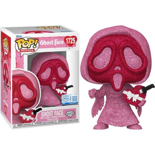 Funko POP! #1725 Movies: Scream - Ghost Face (Valentines) (Glitter)