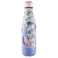 Láhev na vodu Lilo and Stitch - Stitch Flowers 500 ml