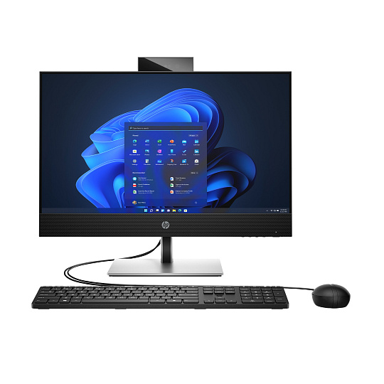 HP AIO ProOne 440 G9 23.8 T, i5-13500T, 1x16GB DDR4,512GB, WiFi 6E+BT, USB kl. a myš, 120W, 5MP, DP+HDMI IN, Win11Home