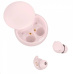 WG - Bluetooth sluchátka WG AirFlex 4, Sleeping Buds, ANC, růžová