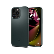 Spigen Thin Fit kryt iPhone 15 Pro Max zelený