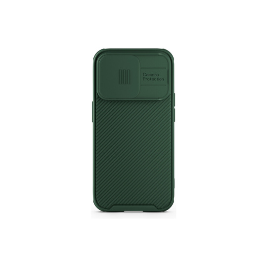 Spello odolný magnetický kryt s ochranou čoček fotoaparátu pro iPhone 15 Pro Max zelený