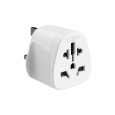 FIXED UK adaptér pro zapojení UK, US, AUS nabíječek do UK zásuvek bílý