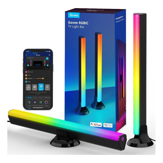 Govee Smart LED RGBIC panel 38cm pro TV 43-75", 2ks Govee Smart LED RGBIC panel 38cm pro TV 43-75", 2ks