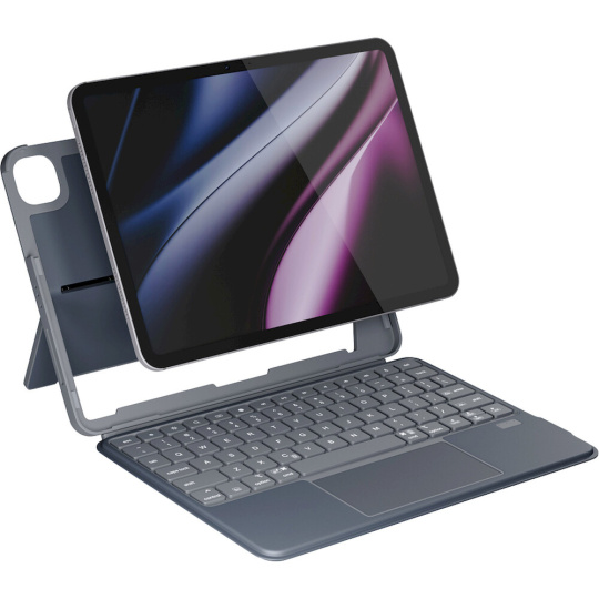 Epico UltraBoard podsvícená klávesnice s pouzdrem pro Apple iPad 10,9"/11" CZ šedá