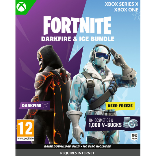 Fortnite Darkfire & Ice Bundle (Code in Box)(XSX) Fortnite Darkfire & Ice Bundle (Code in Box)(XSX)