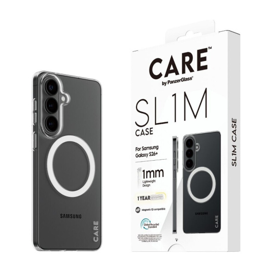 PanzerGlass® CARE SL1M Qi kryt Samsung Galaxy S26+ čirý