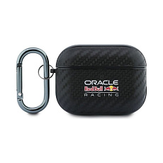 Oracle Red Bull Racing PU Karbonové pouzdro AirPods Pro 3 černé
