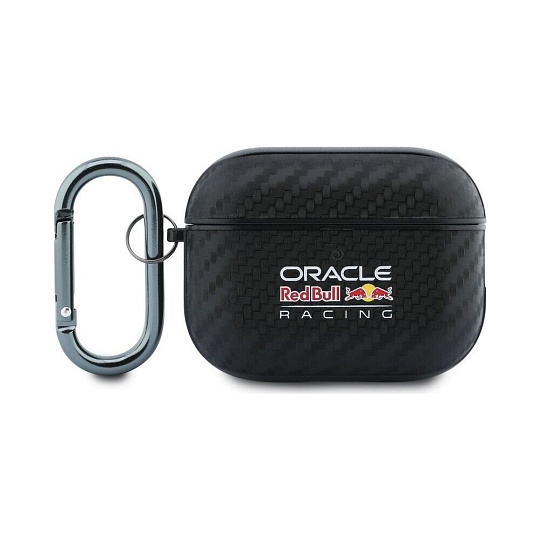 Oracle Red Bull Racing PU Karbonové pouzdro AirPods Pro 3 černé