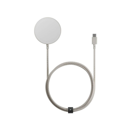 Native Union Snapstand Qi2 (MagSafe) bezdrátová nabíječka šedá