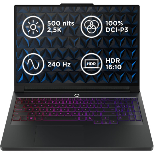Lenovo Legion Pro 7 16IAX10H (83F50068CK) černý + 3. rok záruky Premium Care