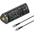 SHARGE Shargeek 170W Powerbanka, 24000 mAh, IP66, šedá
