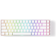 Akko MonsGeek FUN68 HE Akko Flash bezdrátová herní klávesnice (US) bílá Akko MonsGeek FUN68 HE Akko Flash bezdrátová herní klávesnice (US) bílá