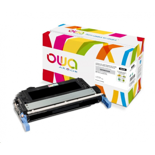 OWA Armor toner pro HP Color Laserjet 4700, 11000 Stran, Q5950A, černá/black