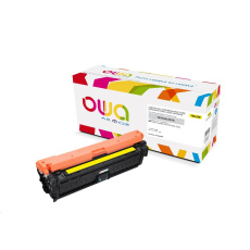 OWA Armor toner pro HP Color Laserjet CP5220, 5225, 7300 Stran, CE742A, žlutá/yellow