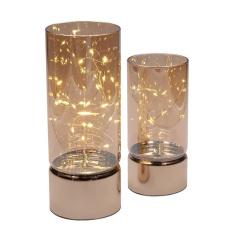 Solight sada dvou vánočních LED světélek, 15/20cm, 30x LED, AA baterie Solight sada dvou vánočních LED světélek, 15/20cm, 30x LED, AA baterie