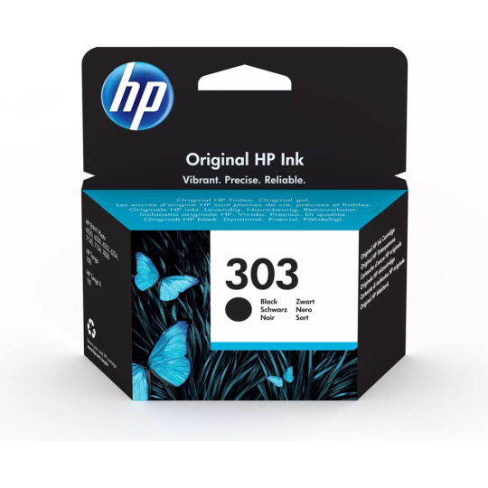 HP T6N02AE č. 303 Černá originální