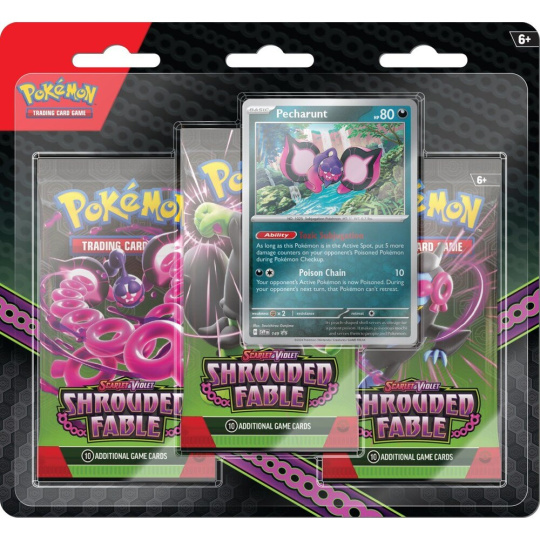 Pokémon TCG: SV6.5 Shrouded Fable - 3 Blister