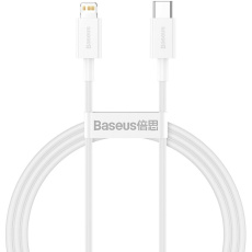 Baseus Superior USB-C/Lightning napájecí kabel 20W 1m bílý