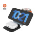 FIXED MagFlex Alu 3v1 MagSafe nabíječka (15W/2,5W,3.5W) šedá
