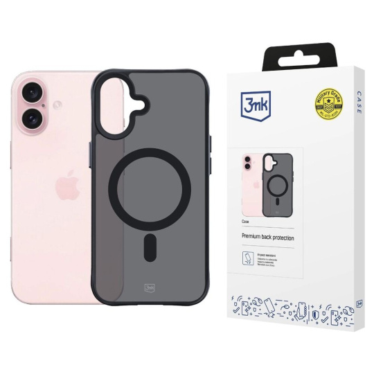 3mk Smoke MagCase kryt Apple iPhone 16