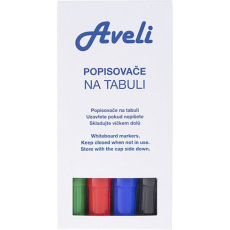 Aveli sada barevných popisovačů 4ks