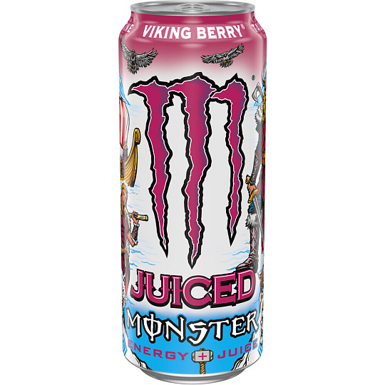 Energetický nápoj Monster - Viking Berry 500 ml