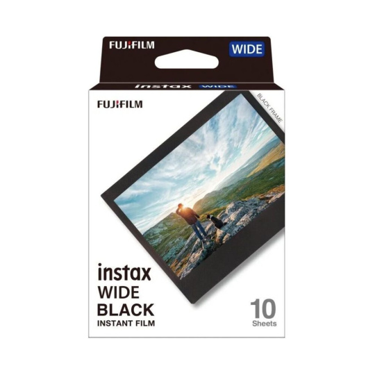 Fujifilm Instax Wide Black film (10 ks)