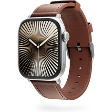 iWant Watch řemínek Leather pro Apple Watch 42/41/40/38mm hnědá