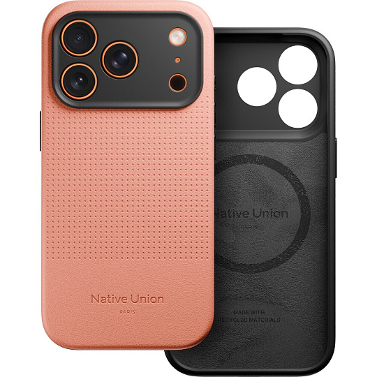 Native Union Active Case MagSafe kryt z recyklovaného materiálu iPhone 17 Pro apricot Native Union Active Case MagSafe kryt z recyklovaného materiálu iPhone 17 Pro apricot